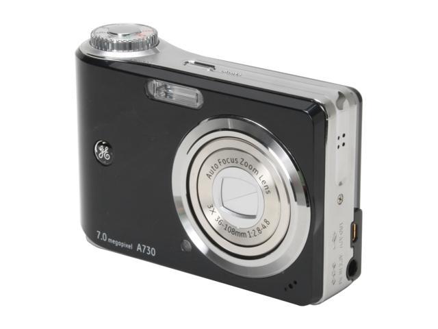 GE A730 Black 7.07 MP Digital Camera - Newegg.com