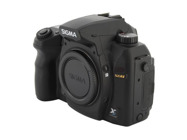 SIGMA SD14 Black 14.06 MP Digital SLR Camera - Body Only