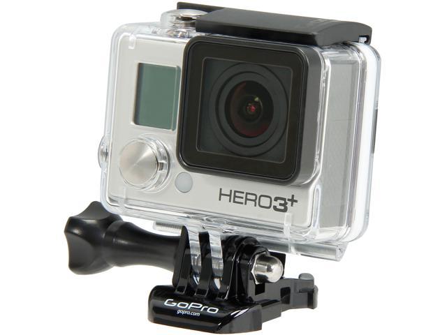 GoPro HERO3+ Black Edition CHDHX-302 / CHBDC-302 Silver 12 MP Action Camera