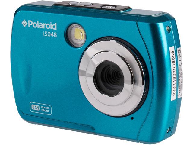 Polaroid Waterproof Digital Camera which Include 16 MP Digital Camera, USB Cable, User Manual (16 MP, 2.4" Preview Screen, Micro SD Card Slot, Waterproof up to 10 Feet)
