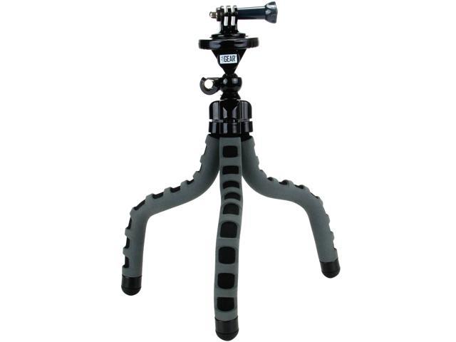 kas Beïnvloeden hulp in de huishouding USA Gear Flexible Action Cam Tripod Mount for GoPro HERO5 Black, HERO5  Session and Garmin VIRB Ultra 30 with Bendable Wrapping Legs, Articulating  Ball Head and Quick-Release Plate - Newegg.com