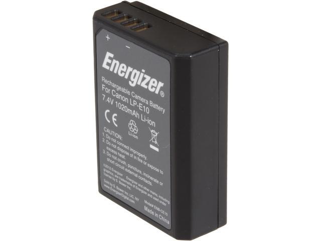 Energizer ENB-CE10 1-Pack 1020mAh Li-Ion Battery for Canon LP-E10