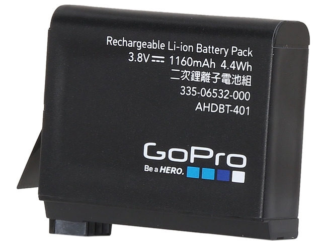Green Cell Caricabatterie Per GoPro AHDBT-401 – LCD, 4.2V 0.6A, Compatibile Con HERO4 Black/Silver/Session - 2