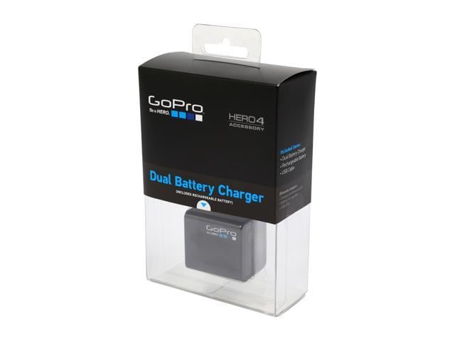 Gopro Ahbbp 401 Black Dual Battery Charger Battery For Hero4 Newegg Com