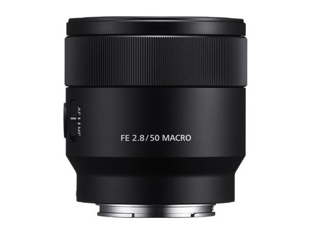 Sony SEL50M28 FE 50mm F2.8 Macro Full Frame E-Mount Lens Premium Accessory Set with Multicoated Filter Kit Photo Video Editing Software Suite Bundle 