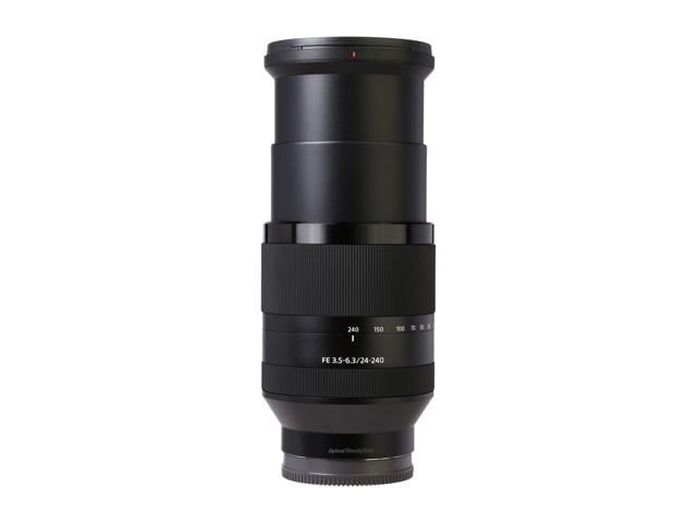 Sony Sel Sel Fe 24 240mm F3 5 6 3 Oss Full Frame Zoom Lens Black Newegg Com