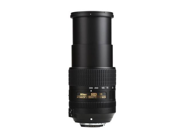 Nikon 2216 Slr Lenses Af S Dx Nikkor 18 300mm F 3 5 6 3g Ed Vr Lens Black Newegg Com