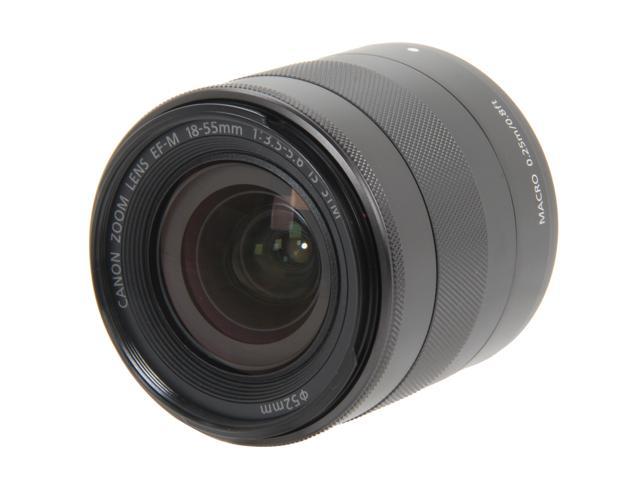 Canon 5984B002 EF-M 18-55mm f3.5-5.6 IS STM Lens Black