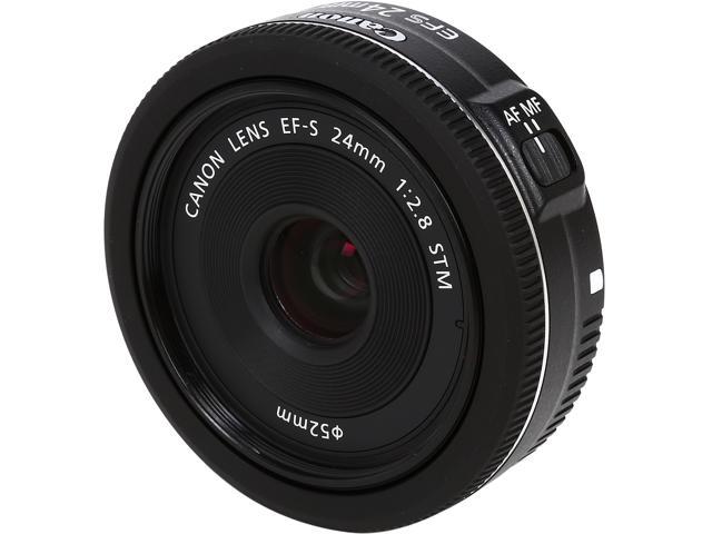 Canon 9522B002 SLR Lenses EF-S 24mm f/2.8 STM Lens Black