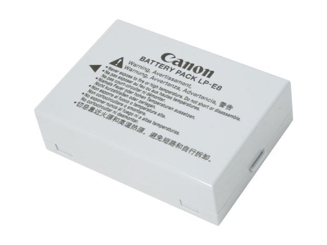 Canon LP-E8 (4515B002) 1-Pack 1120mAh Li-Ion Battery Pack Fits T2i, T3i, T4i and T5i