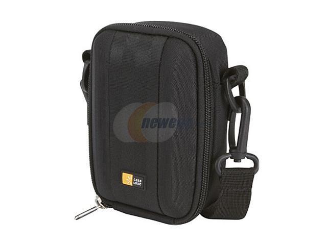 Black Case Logic QPB-202 EVA Molded Flash Camcorder or Medium Zoom Camera Case 