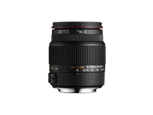 Sigma 18 mm - 200 mm f/3.5 - 6.3 Zoom Lens for Nikon F