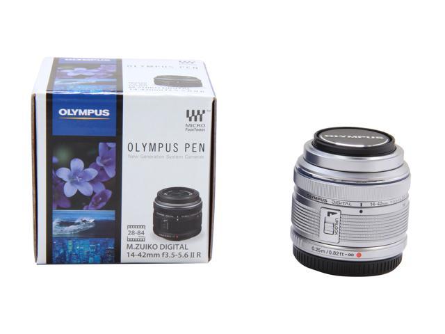 OLYMPUS V314050SU000 M.Zuiko 14-42mm f3.5-5.6 II R Lens Silver