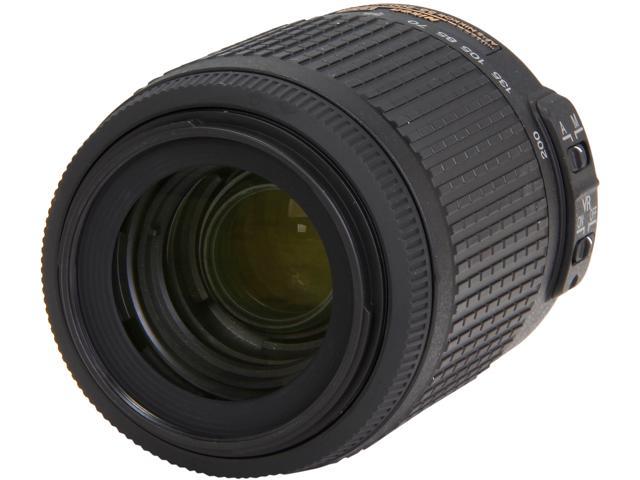 Nikon 2166 SLR Lenses AF-S DX VR Zoom-Nikkor 55-200mm f/4-5.6G IF-ED Lens Black