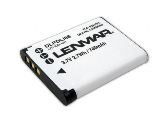 LENMAR DLPDLI88 740 mAh Lithium-Ion Battery for Digital Cameras and Camcorders