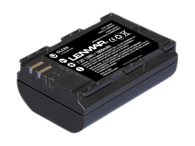 LENMAR DLCE6 1-Pack 1800mAh Li-Ion LP-E6 Replacement Battery by Lenmar