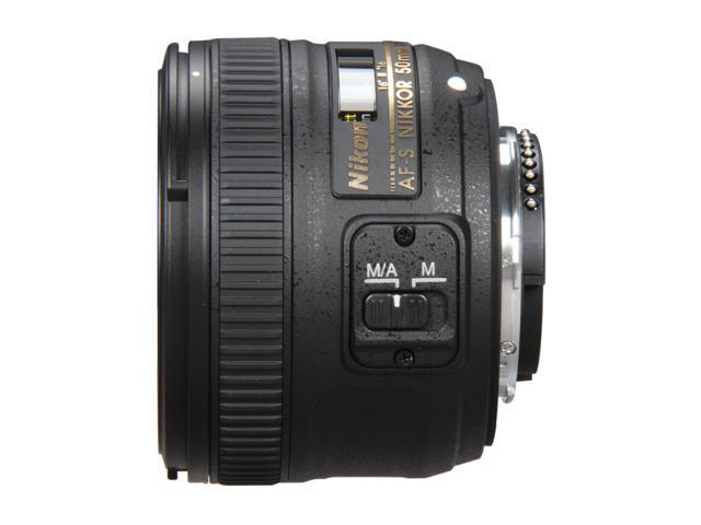 Nikon 2199 SLR Lenses AF-S NIKKOR 50mm f/1.8G Lens Black - Newegg.com