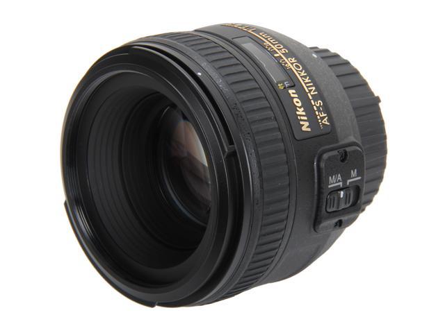 Nikon 2180 SLR Lenses AF-S NIKKOR 50mm f/1.4G Lens Black