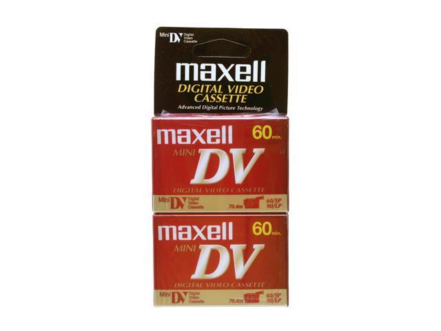 maxell 298010 60 Minutes DVM-60/2 SE Mini DV Tape