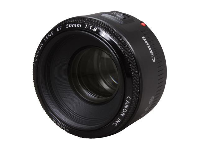 Canon 2514A002 SLR Lenses EF 50mm f/1.8 II Standard & Medium Telephoto Lens Black