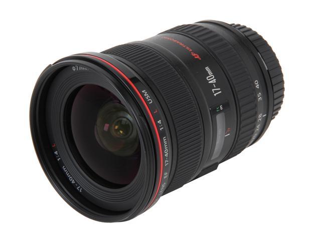 Canon EF 17-40mm f/4L USM Ultra-Wide Zoom Lens - Newegg.com