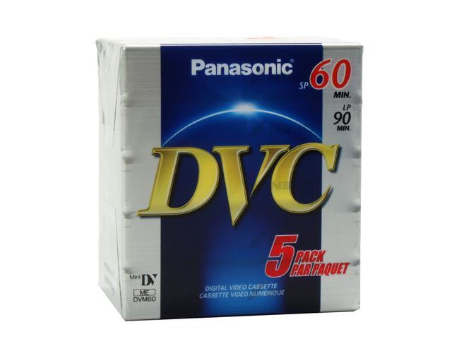 Panasonic DVM-60EJ/5 Camcorder Media