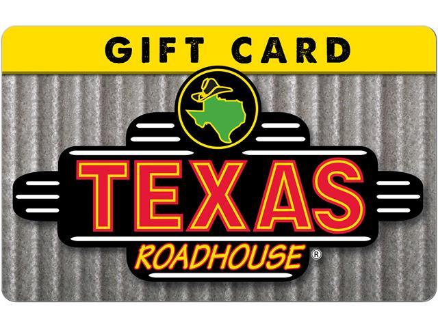 Texas Roadhouse 30 Gift Cards Email Delivery