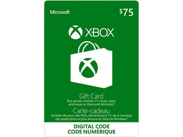 Xbox $75 Gift Card (Email Delivery)