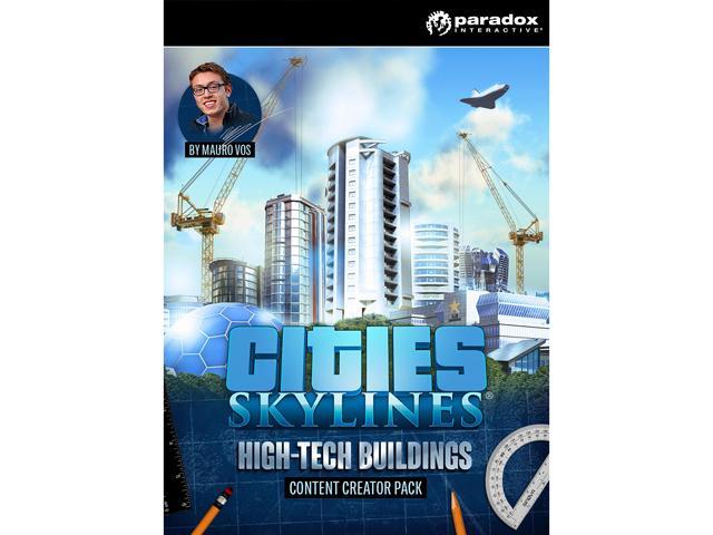 Cities: Skylines - Content Creator Pack: High-Tech Buildings [Online Game Code]