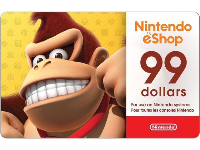 Nintendo eShop $99 Gift Card (Email Delivery)