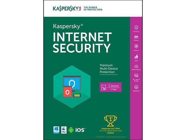 Kaspersky Internet Security 2016 - Key Card - 1 PC