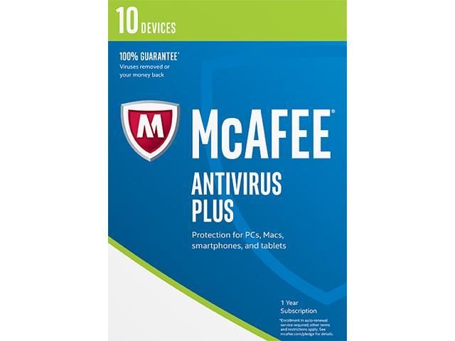 McAfee AntiVirus 2017 - 10 Device (Free upgrade to 2018)