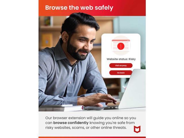 McAfee Antivirus 2024 - 1 PC / 1Year - Download - Newegg.com