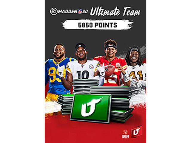 Madden NFL 20: 5850 Madden Ultimate Team Points - PC Digital [Origin]  Downloadable Games 