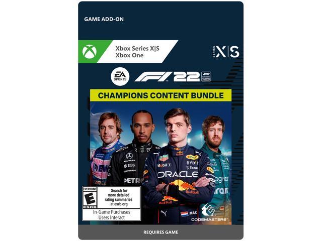 Extractie analogie fax F1 2022: CHAMPIONS CONTENT BUNDLE Xbox Series X|S, Xbox One [Digital Code]  - Newegg.com