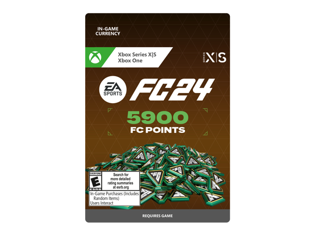 EA SPORTS FC 24 5900 FC POINTS Xbox Series X/S e Xbox One Descarga