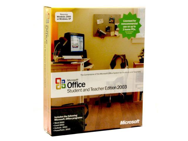 Microsoft Office Student and Teacher Edition 2003 
