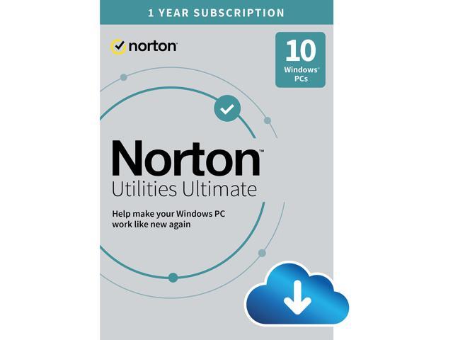 NortonLifeLock Utilities Ultimate 2022 for up to 10 Devices, 1 Year, Download