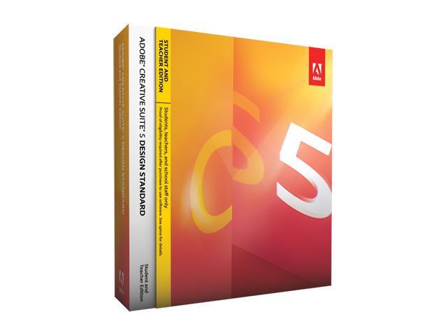 Adobe Dreamweaver Cs5 Student And Teacher Edition Adobe Design Standard CS5 Full for Windows Student/Teacher Edition
