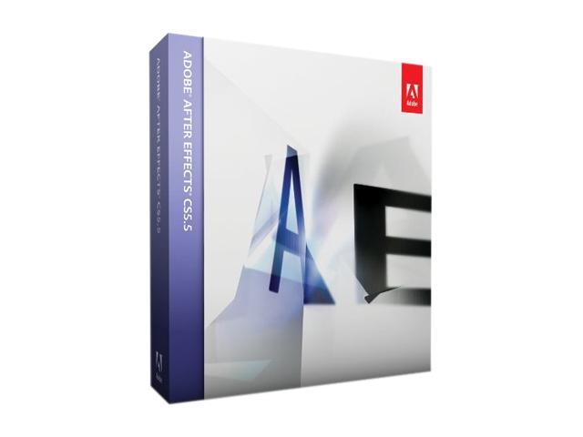 Adobe After Effects CS5.5 Upgrade from CS2/3/4