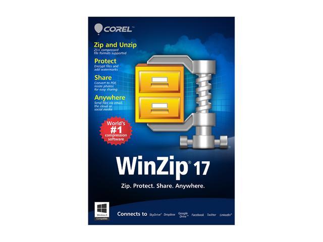 Corel Winzip 17 Standard - Product Key Card