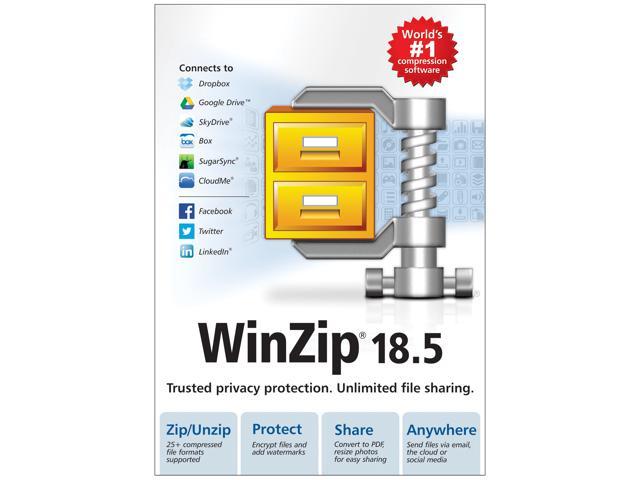 Corel Winzip 18 5 Standard Product Key Card Newegg Com