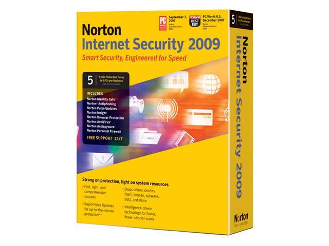 Symantec Norton Internet Security 2009 - 5 User