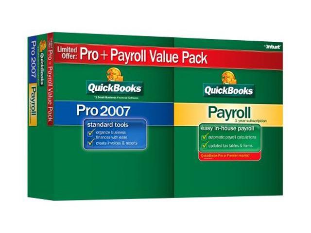 quickbooks pro 2007 software