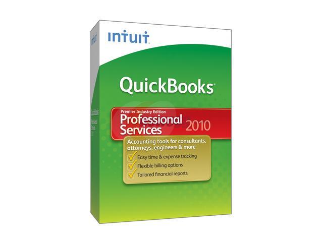 Intuit Quickbooks Premier Professional Svcs 2010 - Newegg.com