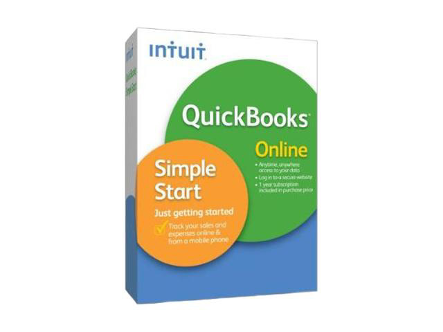 Intuit QuickBooks Simple Start Online 2011 Small Package - Newegg.com