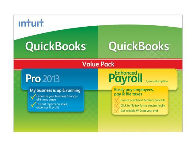 Intuit QuickBooks Pro w/ Enhanced Payroll 2013