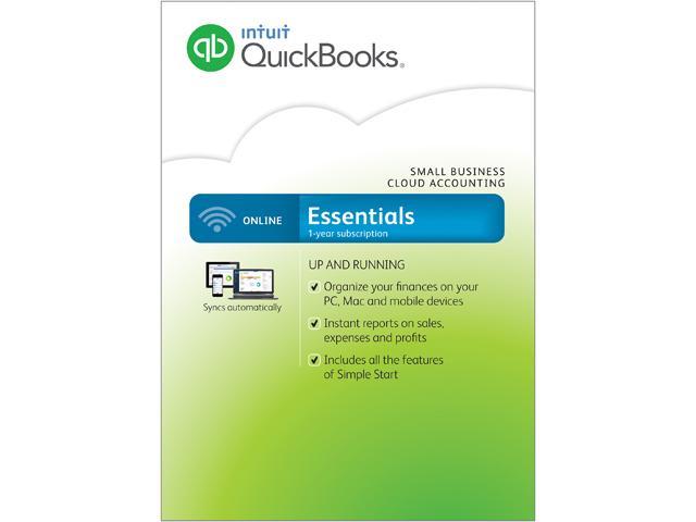 Intuit QuickBooks Online Essentials Free Trial (30 Days) - Newegg.com