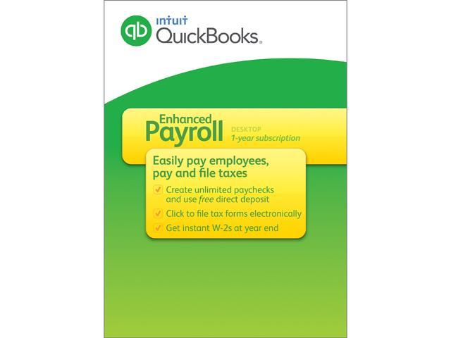 Intuit QuickBooks Enhanced Payroll 2015 - Download