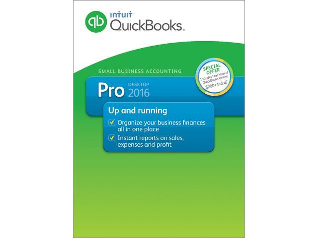 Intuit Quickbooks Pro 2016 - Newegg.com